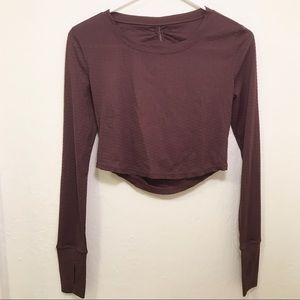 NEW Free People Movement open back crop top